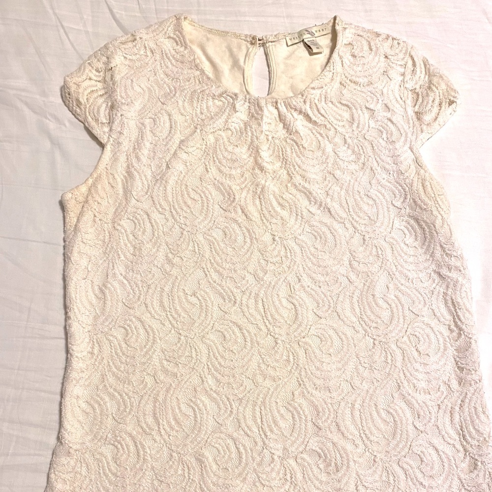Anthropology Westin Wear Lined Lace Top